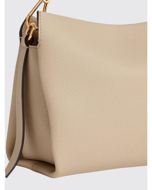 Coccinelle Natural Boheme Mini Leather Bag