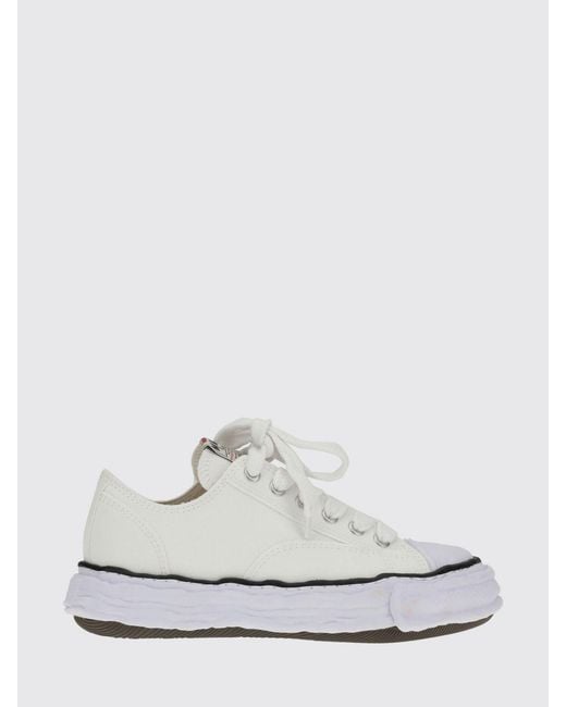 Maison Mihara Yasuhiro White Peterson Cotton Canvas Sneakers for men