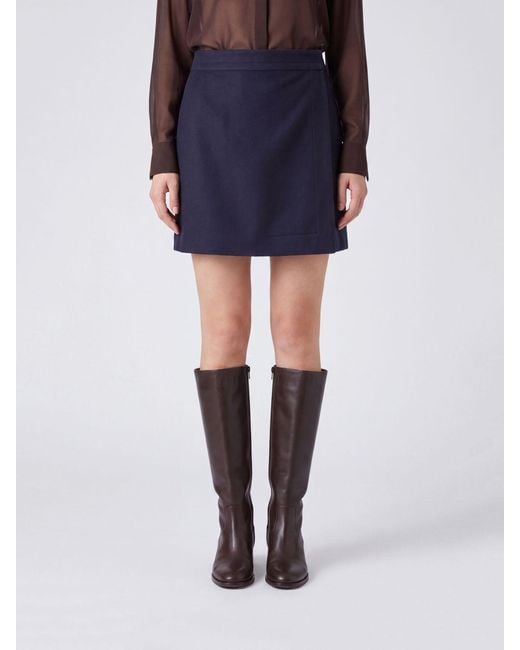 Semicouture Blue Skirt