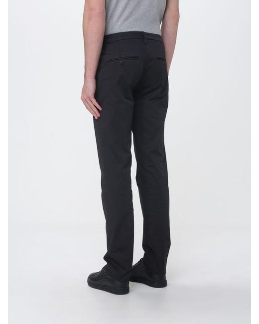 Dondup Blue Twill Chino Trousers for men