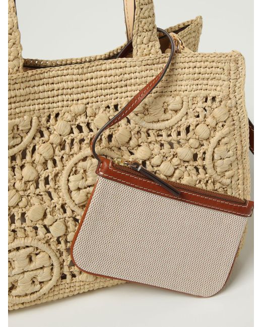 Tory Burch Natural Handtasche Damen