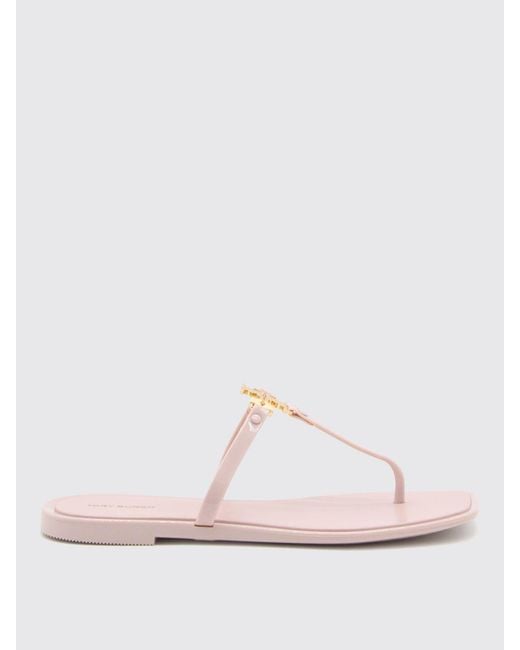 Tory Burch Pink Rubber Sandals