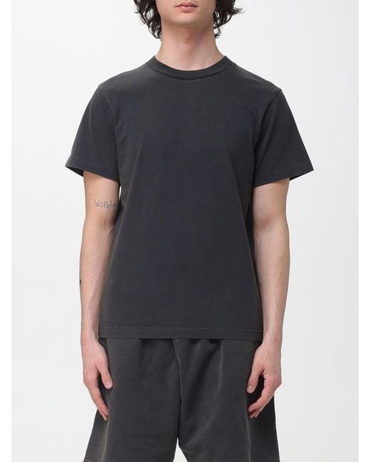 Entire studios Black Basic Jersey T-Shirt for men
