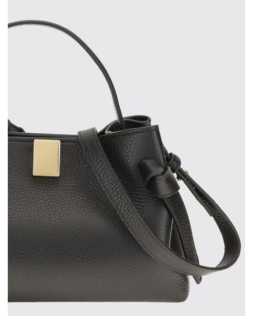 Yuzefi Black Shoulder Bag