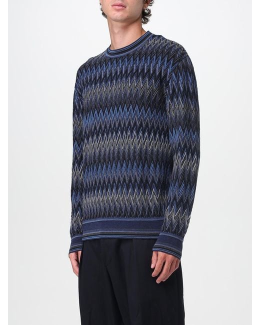 Missoni Blue Cardigan for men