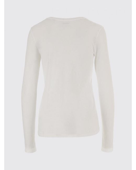 Vince White Basic Cotton T-Shirt