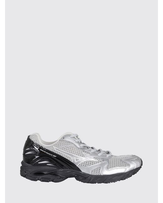 Mizuno White Wave Rider 10 Mesh And Rubber Sneakers for men