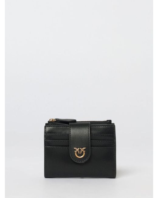 Pinko Black Leather Wallet