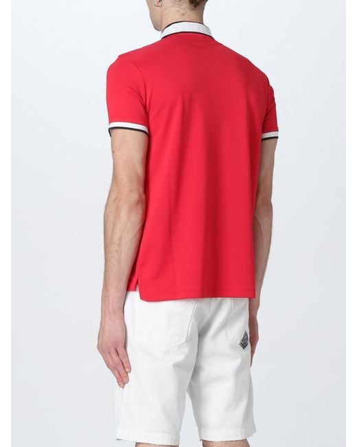 Peuterey Red Polo Shirt for men