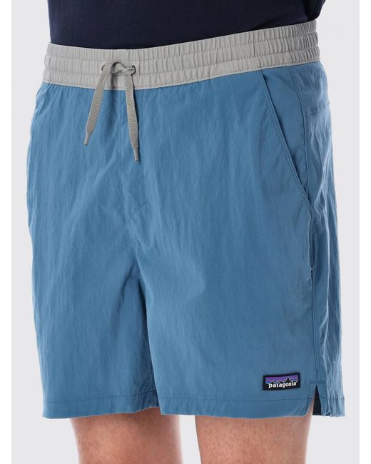 Patagonia Blue Baggies Shorts 7 Length Recycled Nylon for men