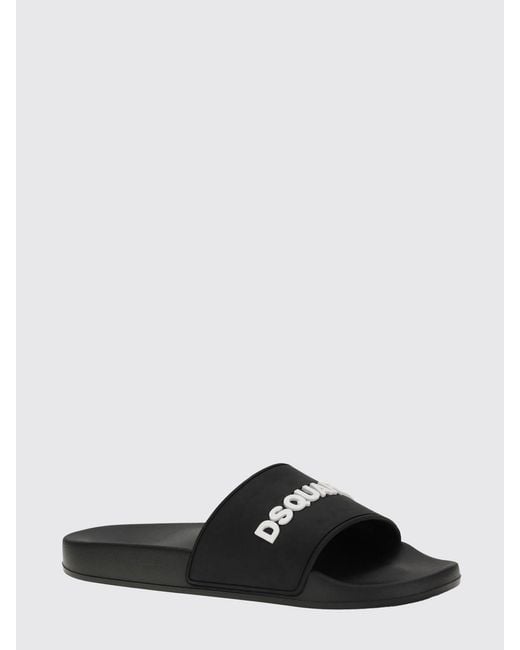 Sliders di DSquared² in White da Uomo