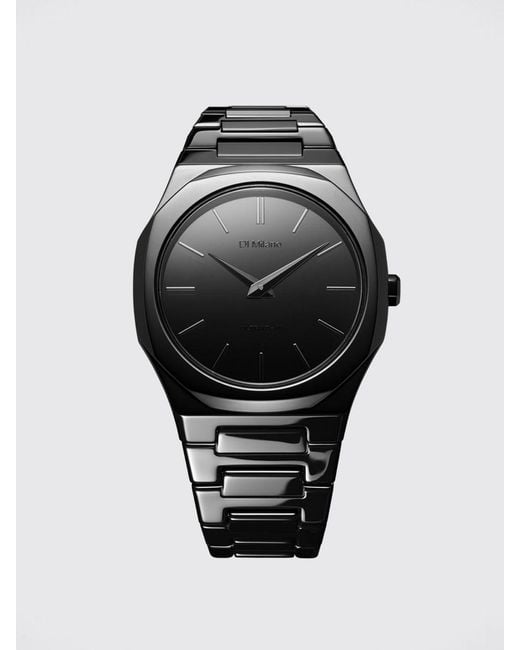 D1 Milano Black Mirror Watch for men