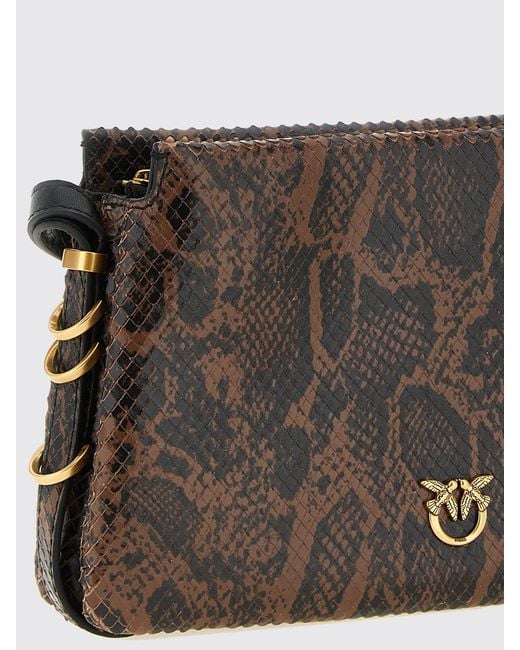 Pinko Brown Crossbody Bag