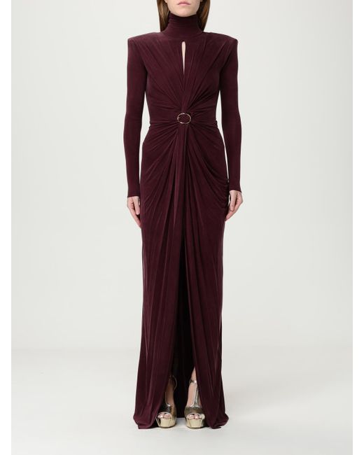 Elisabetta Franchi Purple Kleider Damen