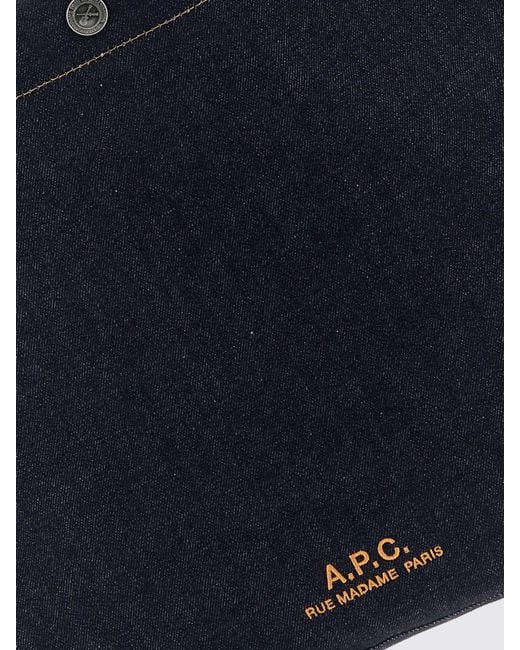 A.P.C. Blue Bag for men