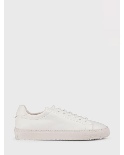 Doucal's Natural Leather Sneakers