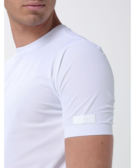 Heskimo White Nylon T-Shirt for men