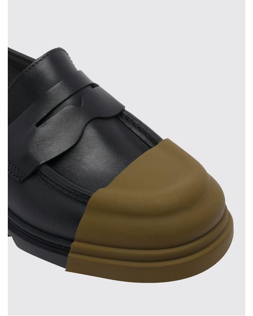 Camper White Junction Leather Loafers for men