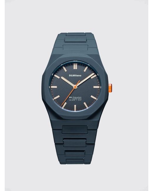 D1 Milano Blue Polycarbon Watch for men