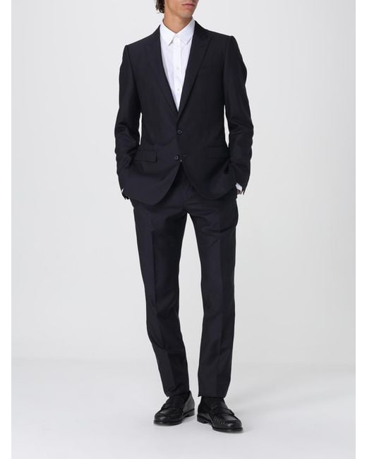 Dolce & Gabbana Blue Classic Two-Piece Suit for men