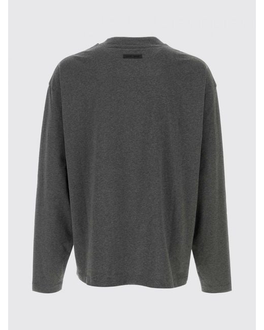 Fear Of God Gray Cotton T-Shirt for men