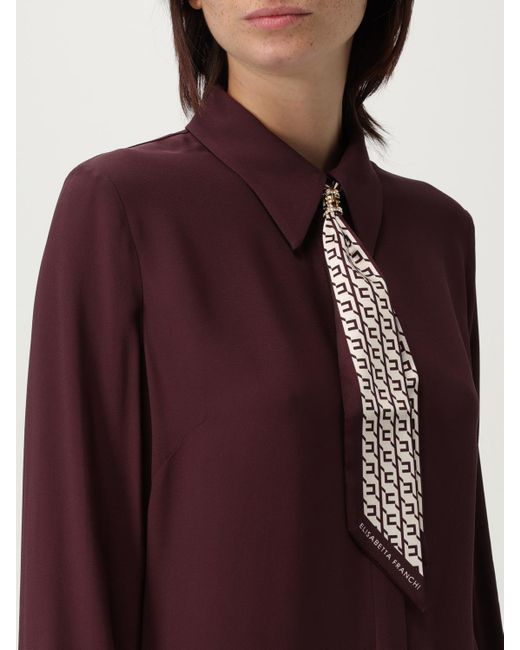 Camisa Mujer Elisabetta Franchi de color Red