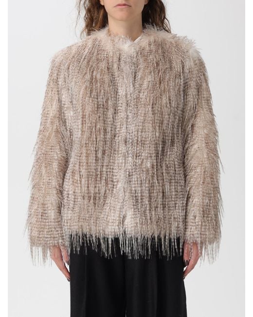 Manteau Femme Twinset en coloris Natural