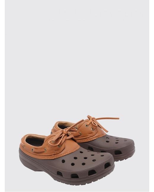 CROCSTM Brown Classic Boat Mules for men