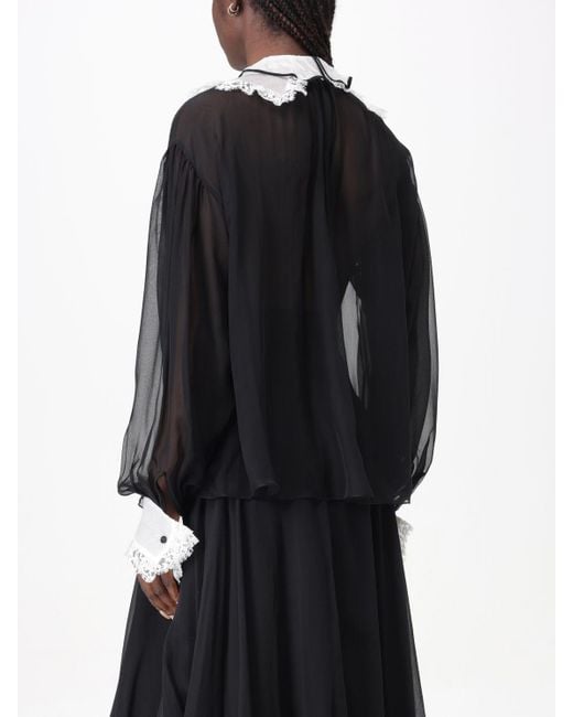 Top e bluse di Dolce & Gabbana in Black