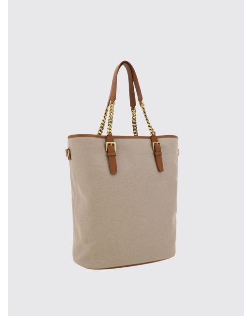 Borsa A Spalla Donna di Saint Laurent in Natural