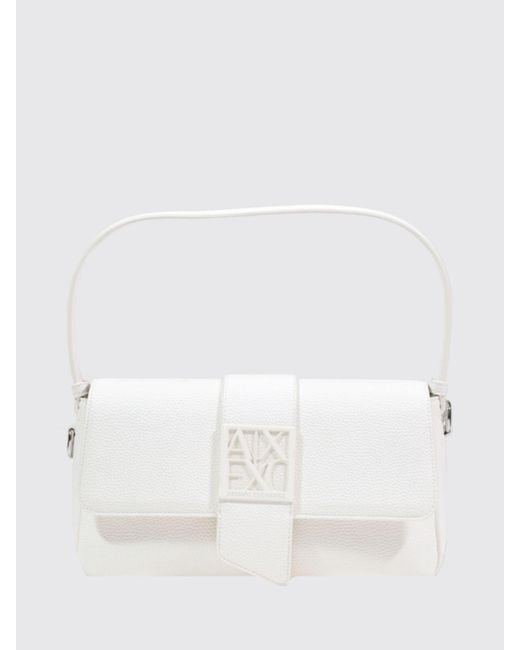 ARMANI EXCHANGE Natural Grained Synthetic Leather Bag