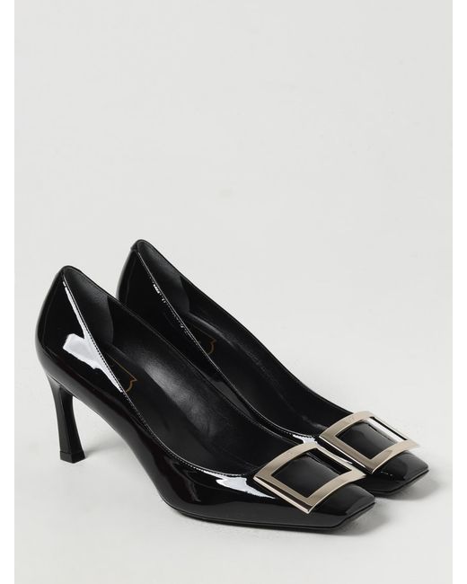 Roger Vivier Black Trompette Pumps By