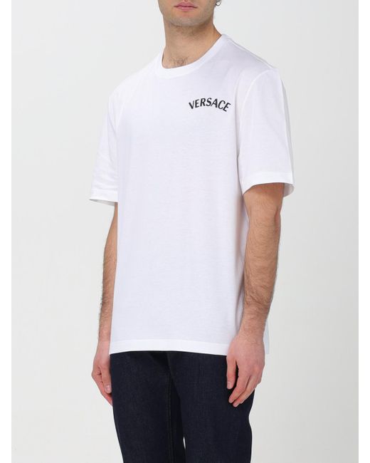 T-Shirt Homme Versace pour homme en coloris White
