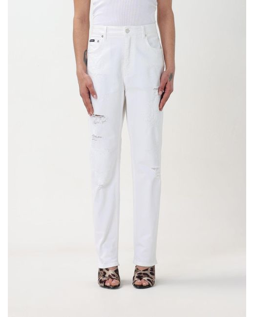 Pantalone di Dolce & Gabbana in White