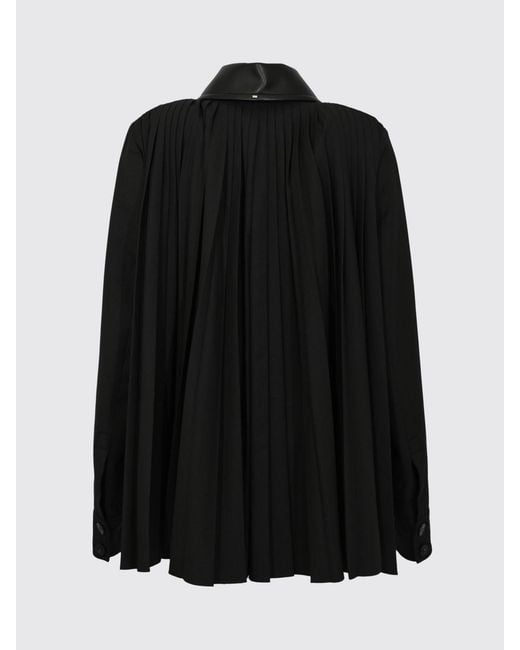 Sportmax Black Cotton Blend Shirt Jacket