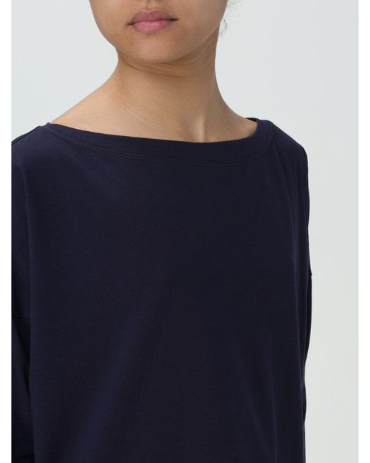 T-shirt in cotone stretch di Snobby Sheep in Blue