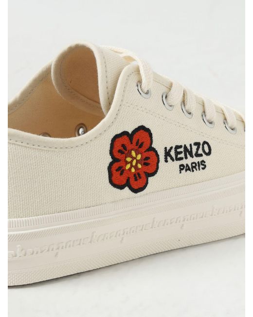 Sneakers in canvas di KENZO in White