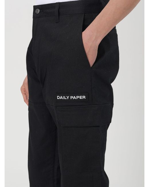 Daily Paper Black Pants for men