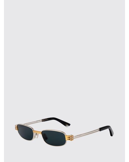 Bottega Veneta White Bv1381S Metal Sunglasses for men