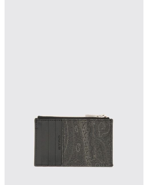 Cartera Hombre Etro de hombre de color Gray