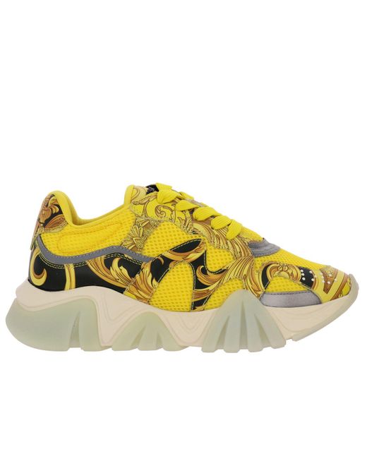 Versace Shoes in Yellow - Lyst