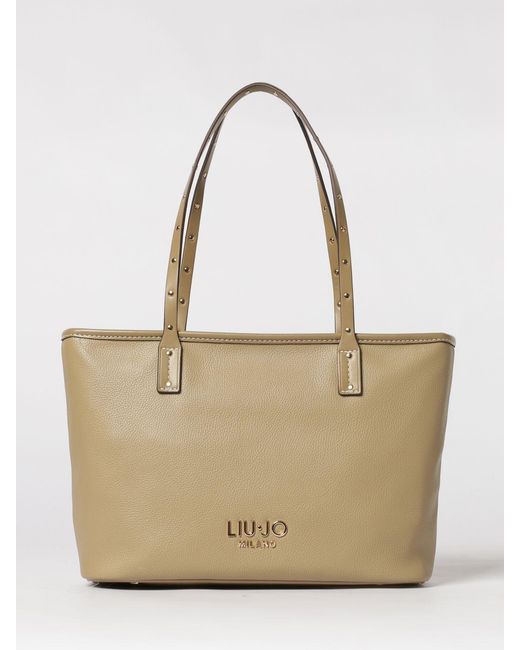 Liu Jo Natural Grained Faux Leather Bag