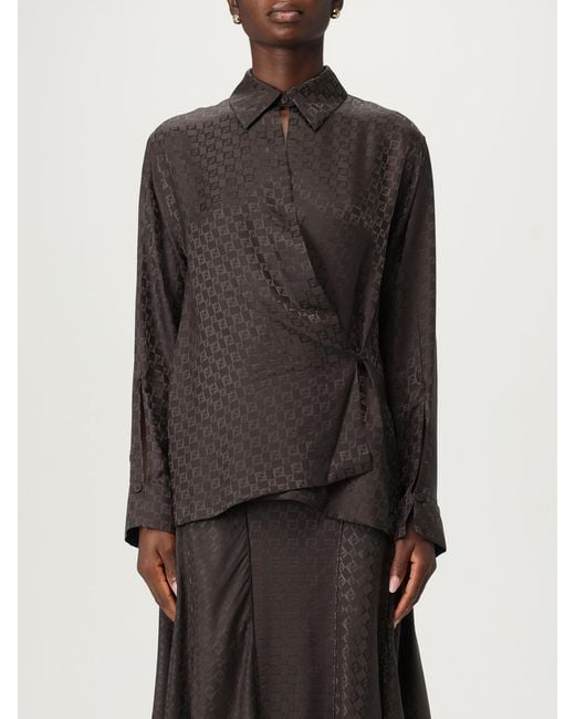 Chemise 'échelles ff' Fendi en coloris Brown