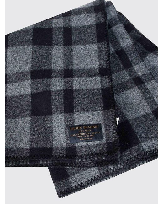 Filson Blue Scarf for men