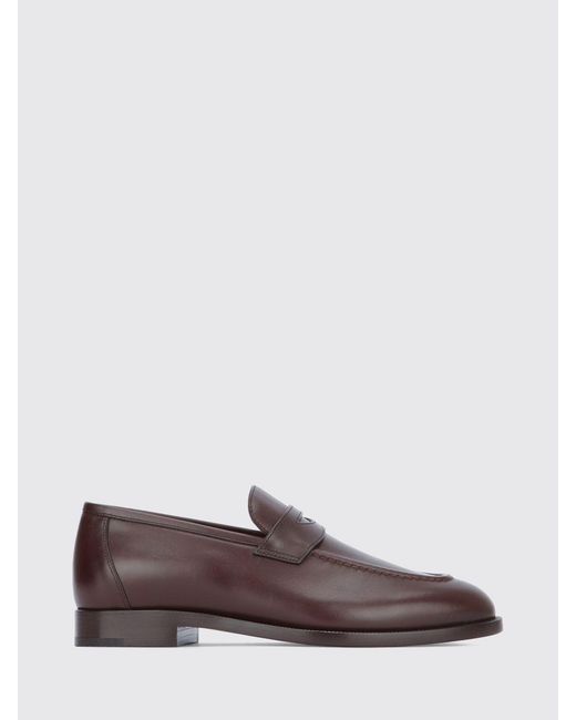 Loro Piana Brown Penny Loafers