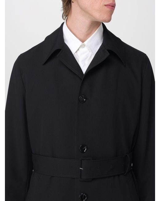 Lardini Black Coat for men
