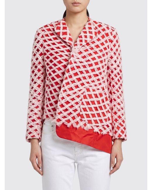 Comme des Garçons Red Comme Des GarÇ Ons Asymmetric Double-Breasted Blazer
