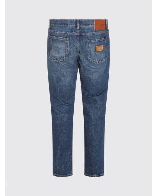 Dolce & Gabbana Blue Dolce &Amp Gabbana Jeans for men