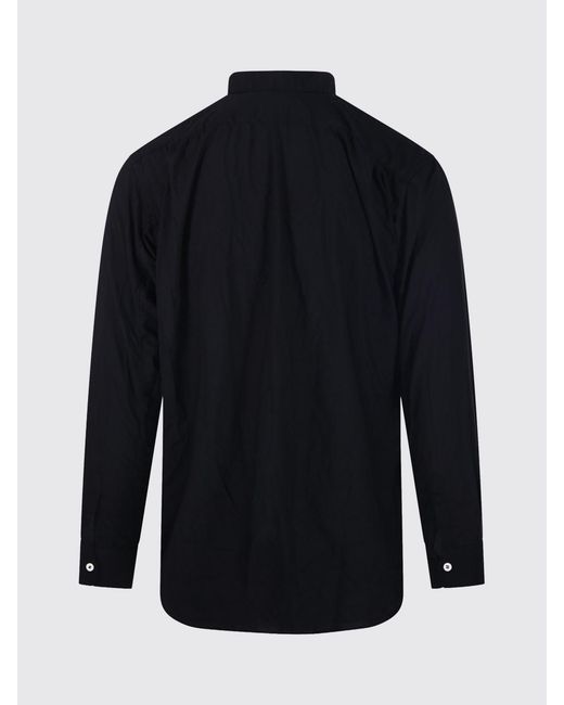 Comme des Garçons Blue Jersey Casual Shirt for men