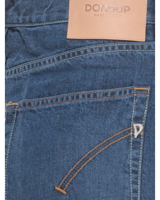 Dondup Blue Amber Wide-Leg Denim Jeans